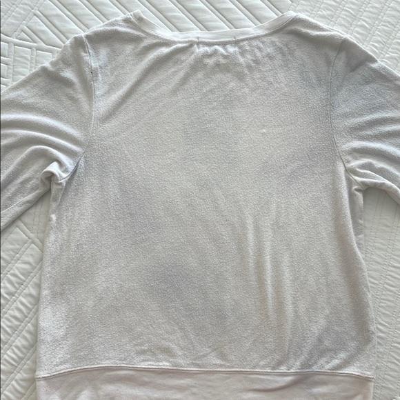 Wildfox White knit Shirt/sweater with Red Guard Print - Picture 11 of 11